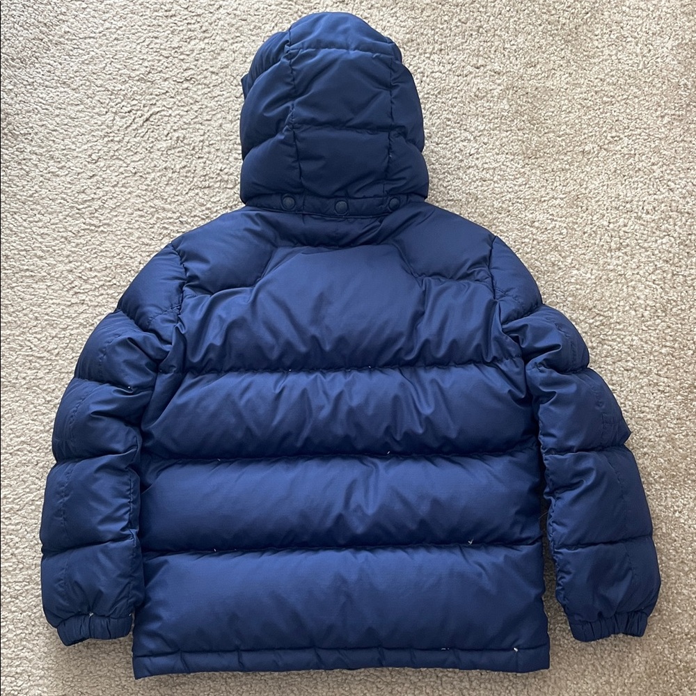 Polo Ralph Lauren Boys Navy Blue Down Puffer Jacket Coat - Size M - Picture 2 of 9